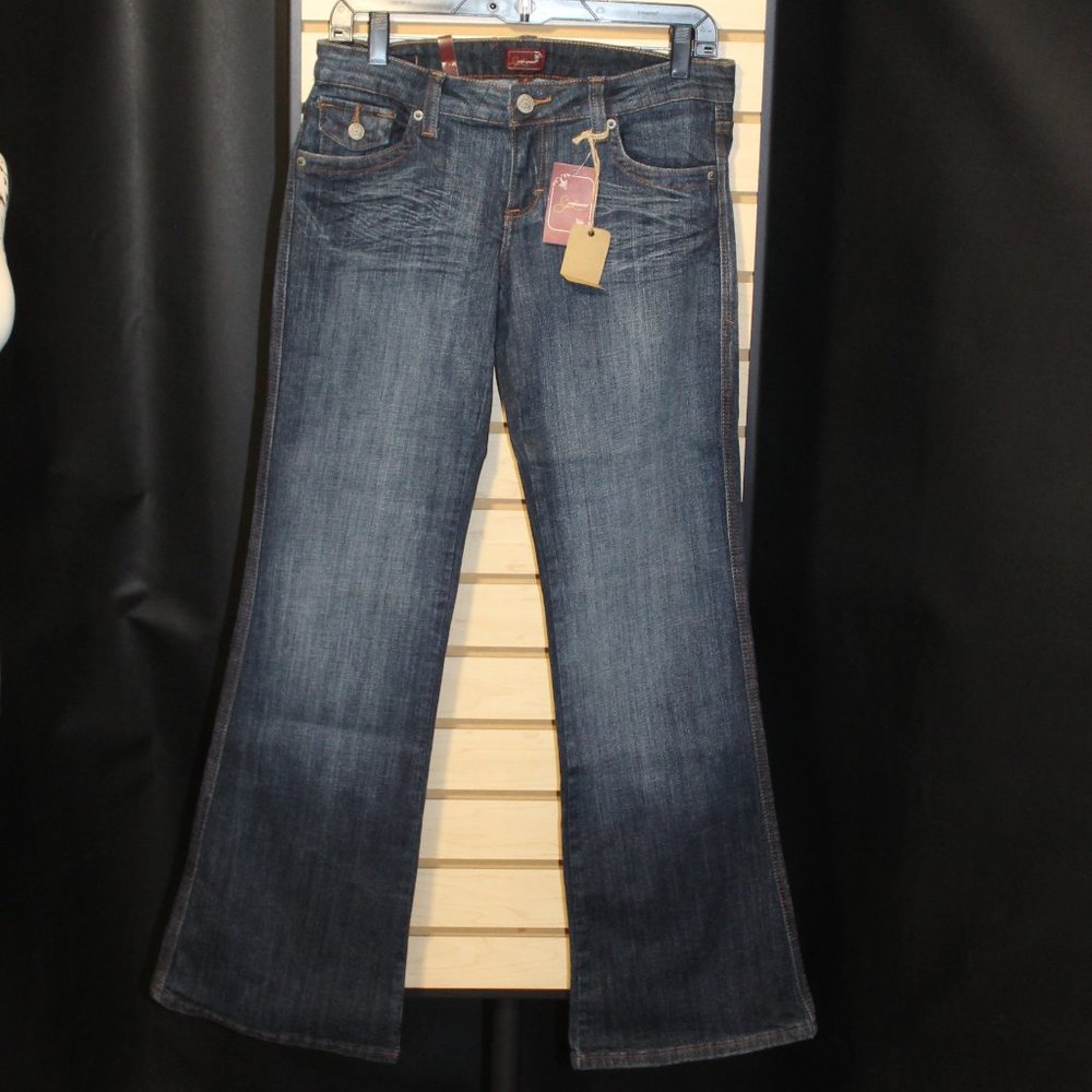 Underground Soul Monroe Wash Denim Jeans Flare Leg